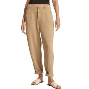 Everlane The Chino Pants WomenSize 0 Buttersoft Dark Khaki Utility Tapered Leg